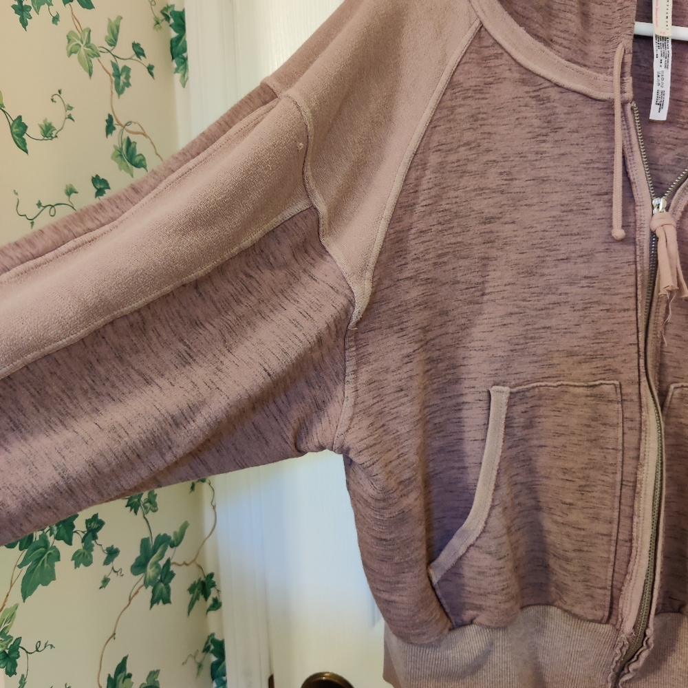 Free People Movement boho cropped hoodie, Size small - Picture 4 of 7